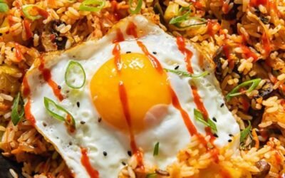 Asian food recipes with rice